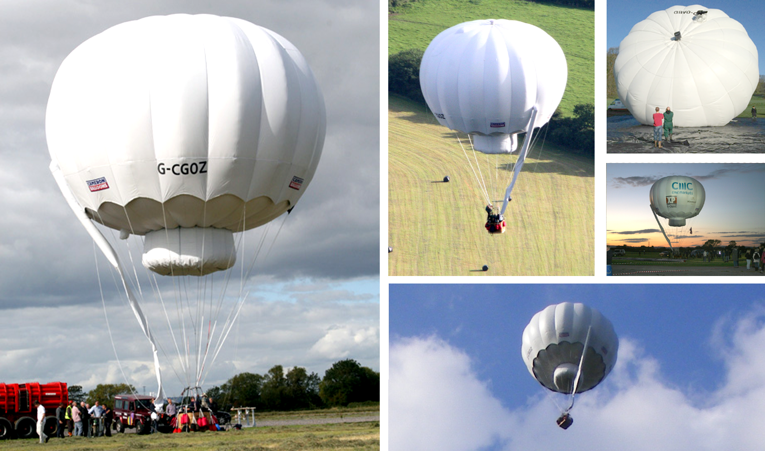 Onverschilligheid annuleren Verdorren GB1000 Gas Balloon | Cameron Balloons